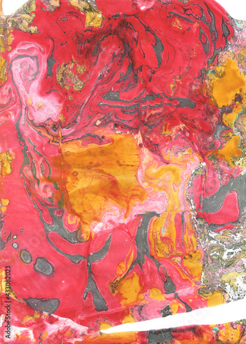 marbled paper colorfull hippie effect