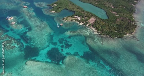 isla tintipan - toma aerea general photo