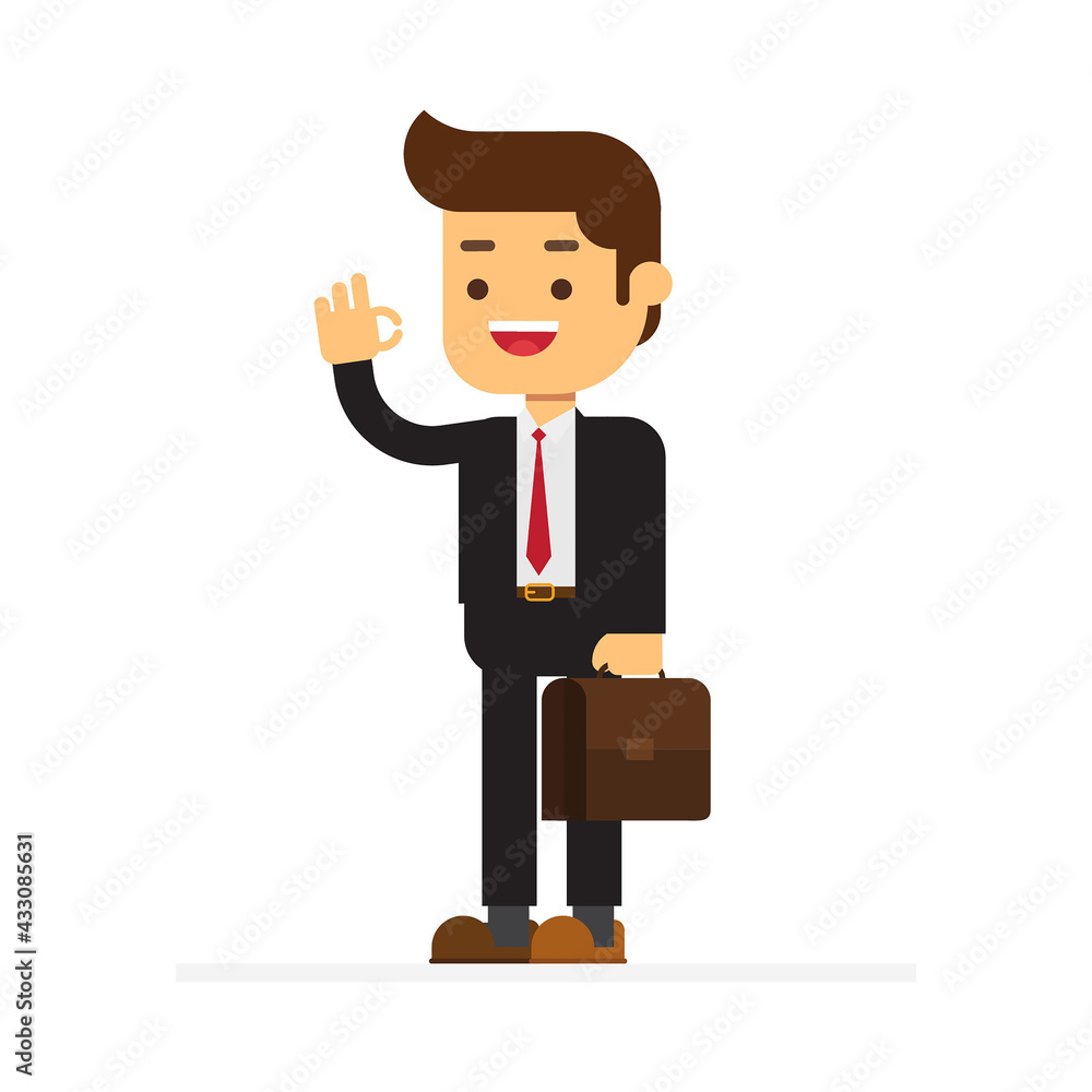It'll be okay says confident businessman It'll be okay says confident businessman