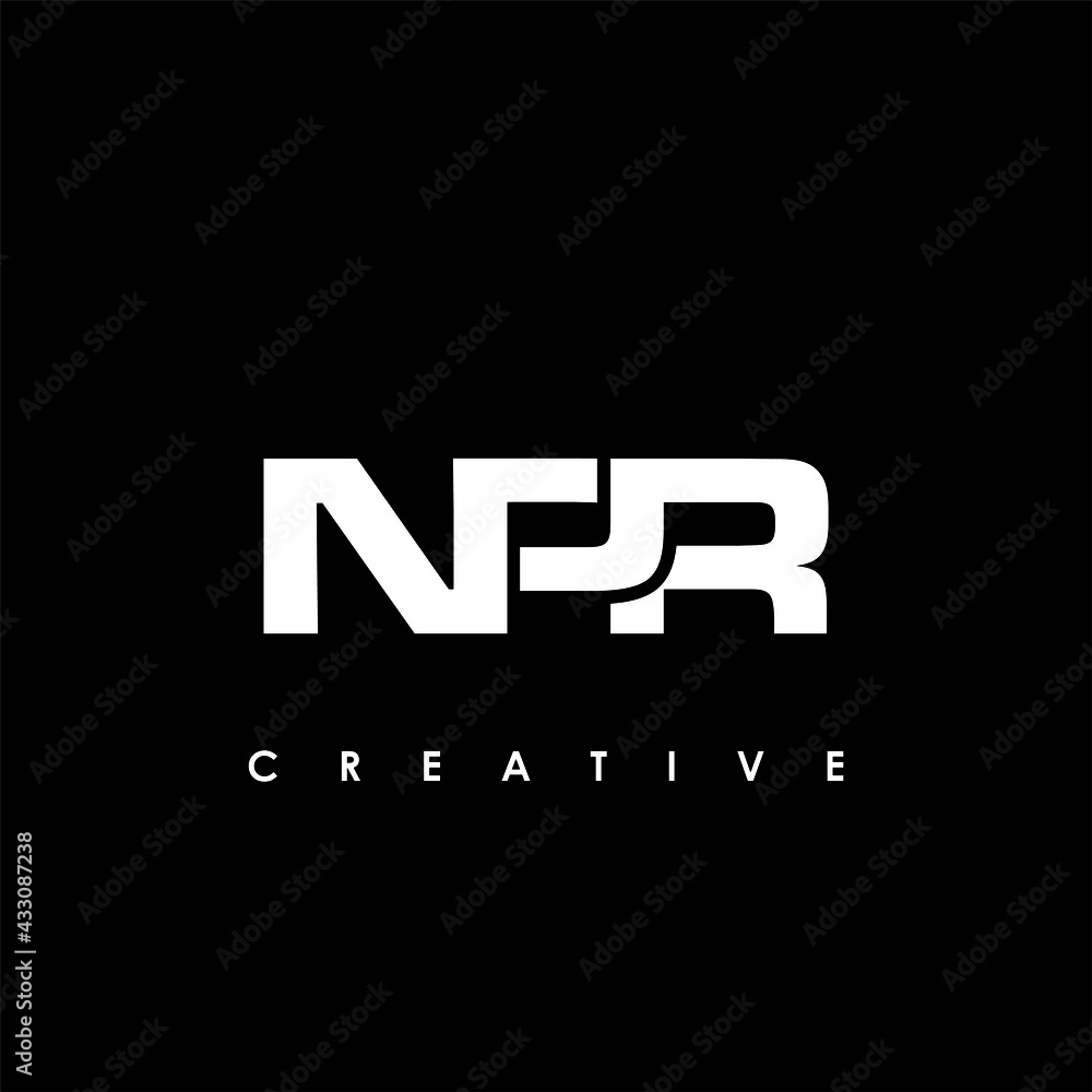 NPR Letter Initial Logo Design Template Vector Illustration NPR Letter Initial Logo Design Template Vector Illustration