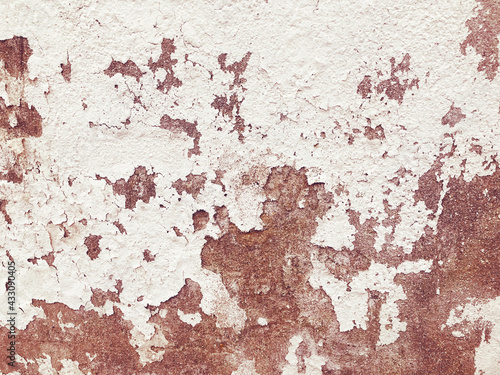 White Grunge Cement Wall Texture Background © boryanam