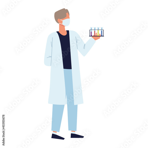doctor chemical flasks