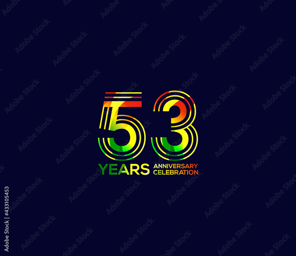 Mixed colors, Festivals 53 Year Anniversary, Party Events, Company Based, Banners, Posters, Card Material, for Mixed colors, Festivals 53 Year Anniversary, Party Events, Company Based, Banners, Posters, Card Material, for