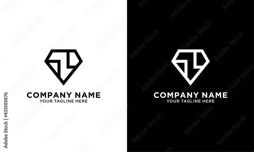 Letter Z Diamond Luxury Creative Logo Letter Z Diamond Luxury Creative Logo