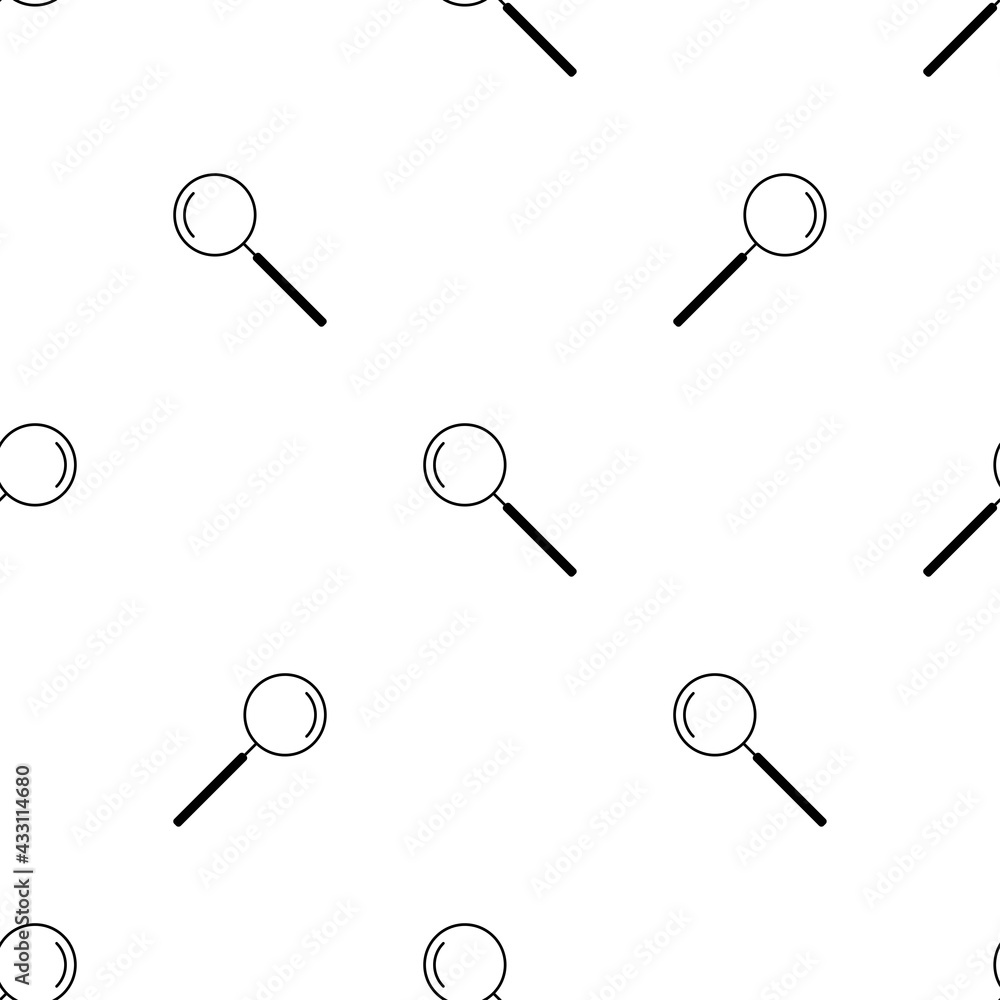 Seamless patterns. Lens isolated on white background. Seamless patterns. Lens isolated on white background.