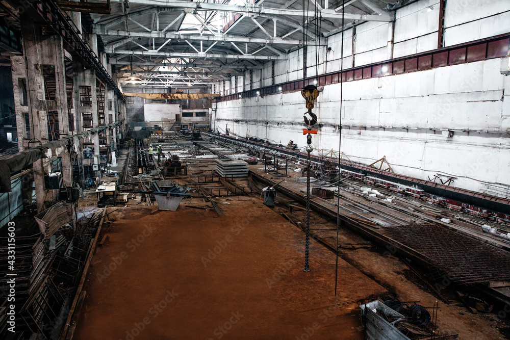 hangar plant for the creation of concrete structures hangar plant for the creation of concrete structures