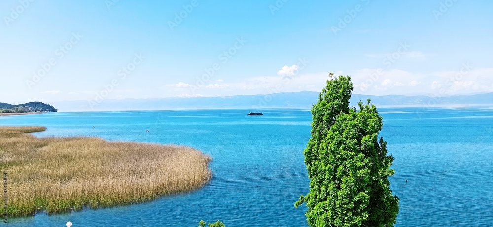 Lake ohrid in Macedonia