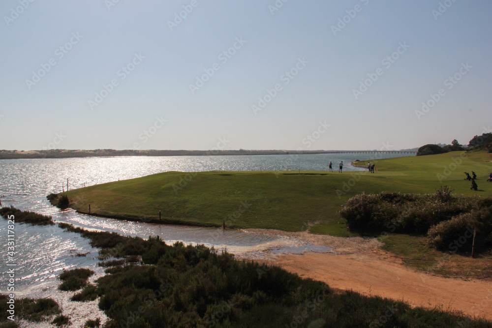 Golf by the sea