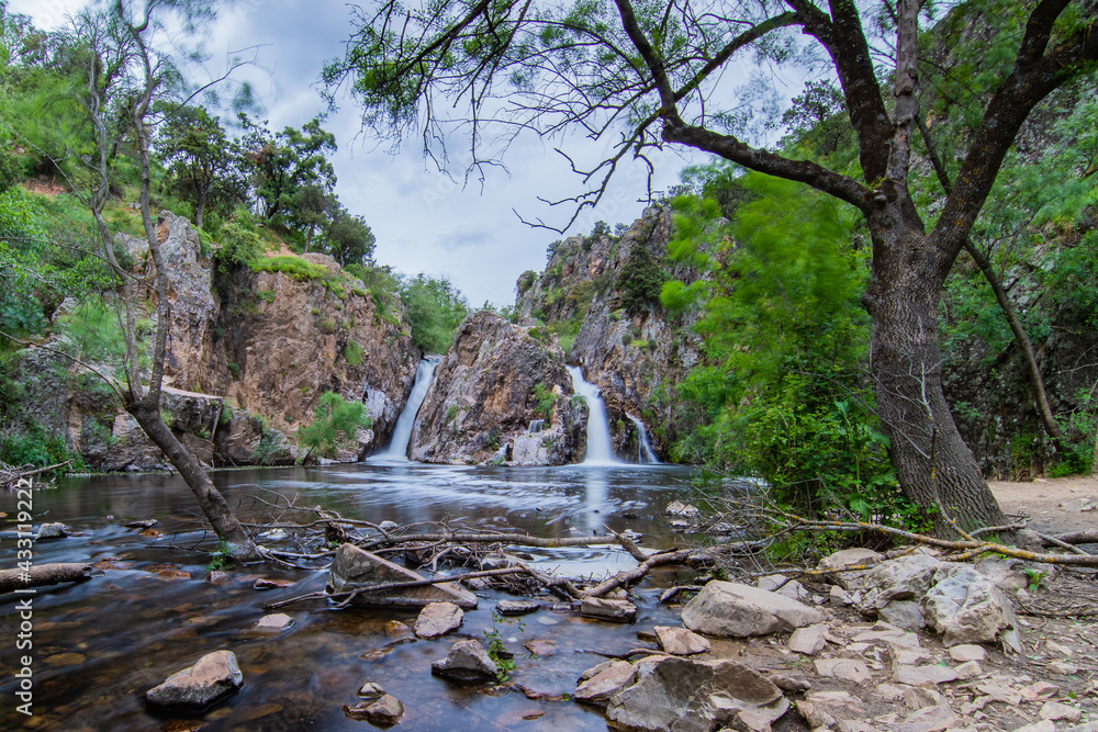 El Hervidero Waterfall (Madrid, Spain)