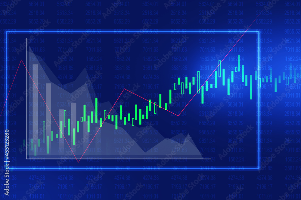 2d rendering Stock market online business concept. business Graph
2d rendering Stock market online business concept. business Graph