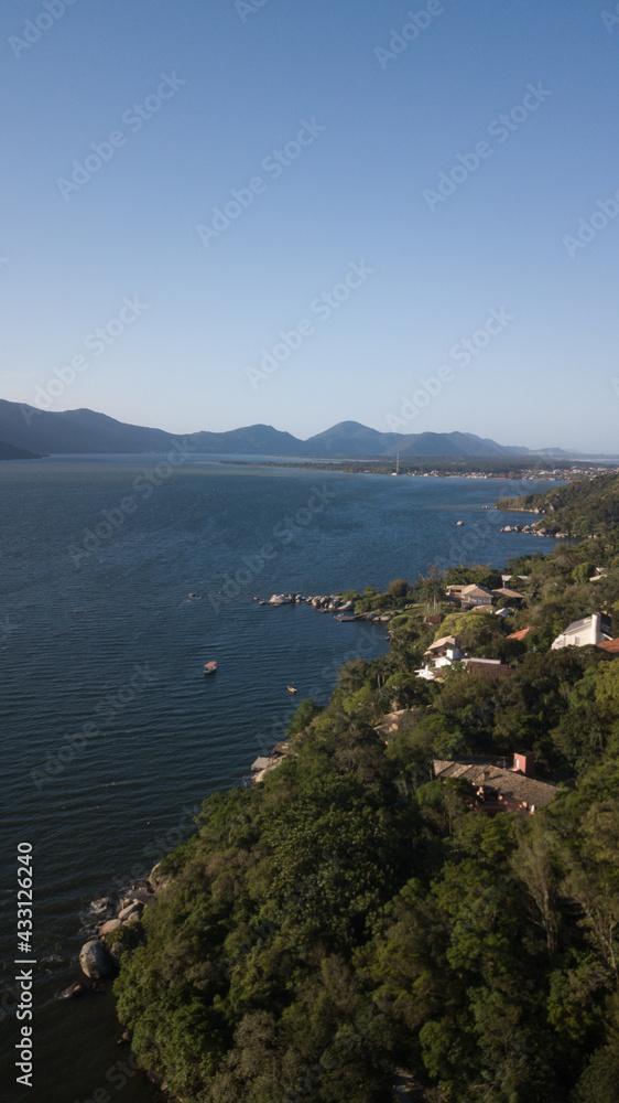 Island Beach Blue Green Sand Sun Sunset Paradise Florianopolis Santa Catarina Brazil Island Beach Blue Green Sand Sun Sunset Paradise Florianopolis Santa Catarina Brazil