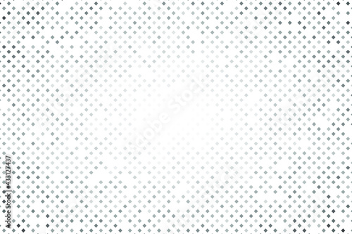 Abstract vector background consisting of small dots and squares.