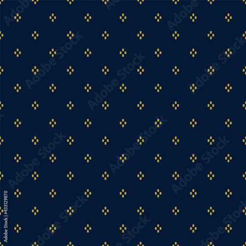 Minimal menswear seamless pattern with small elements ornament.