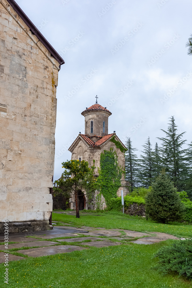 Martvili orthodox monastery built in VII century. Georgia, samegrolo Martvili orthodox monastery built in VII century. Georgia, samegrolo