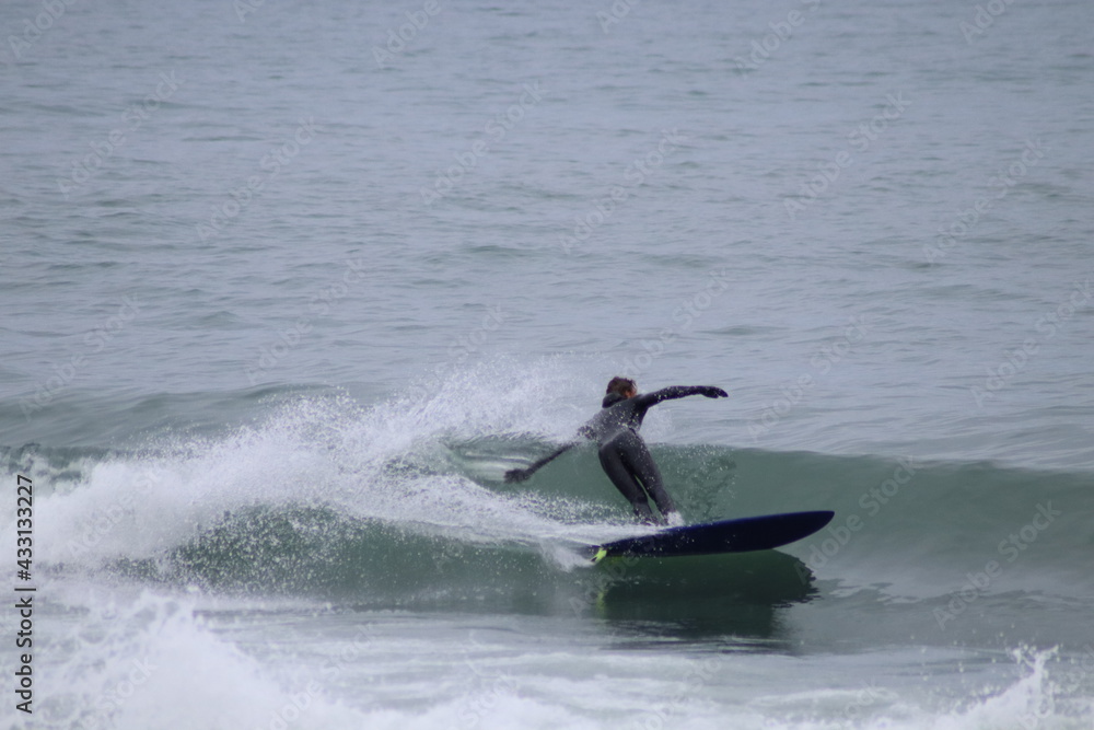surfer on the beach surfer on the beach