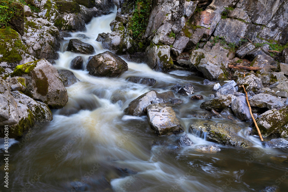 Sticks and stones and flowing water Sticks and stones and flowing water