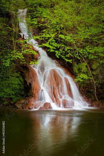 A waterfall on the river Tawe