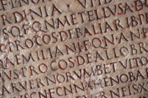 stone type font scripture writing script