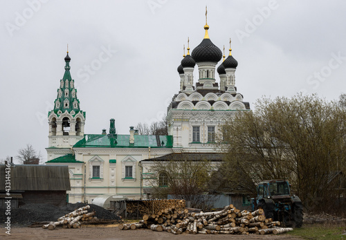 Church of the Holy Trinity in Ivangorod, Russia photo