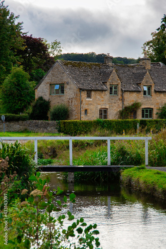 Streams and bridges in the Cotswolds in early autumn