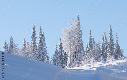 winters mountains, Sheregesh, siberia Russia © Сергей Шерстнев