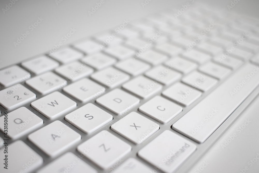 keyboard close up featuring the letter S keyboard close up featuring the letter S