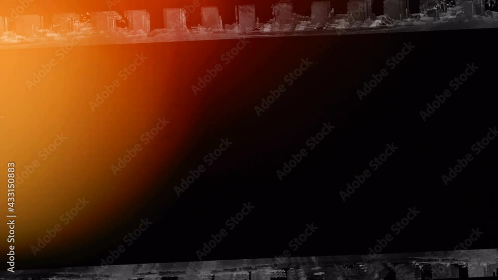 Vidéo Stock Film Look With Old Overlay Old film effect with light