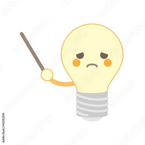 指示棒電球悲しむ