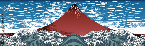 凱風快晴＆波　ワイドバージョン　その2

