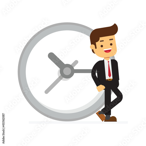 Businessmen occupy times