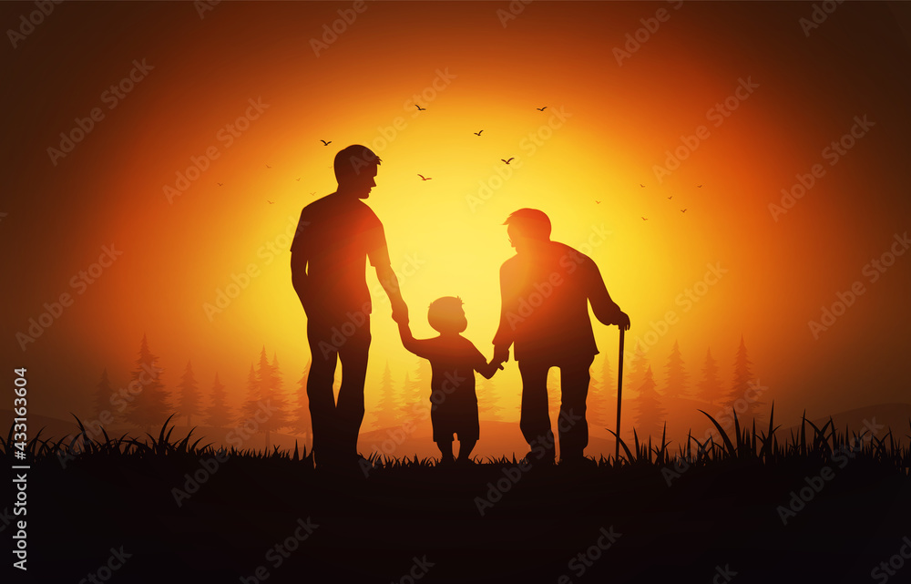friendly family and father da friendly family and father da