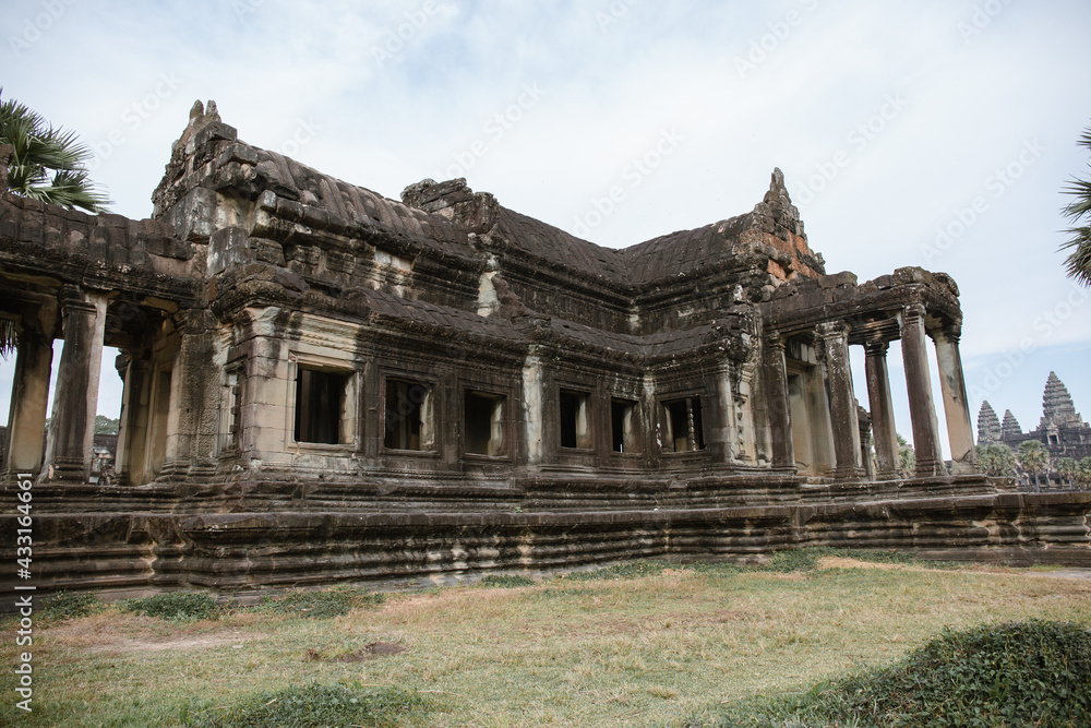 Library of Angkor wat in Cambodia