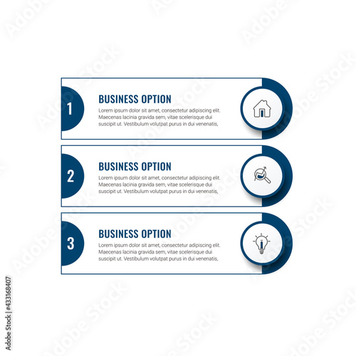 Business data visualization. timeline infographic icons designed for abstract background template. vector banner can be used for workflow layout, diagram,presentation, education or any number option.
