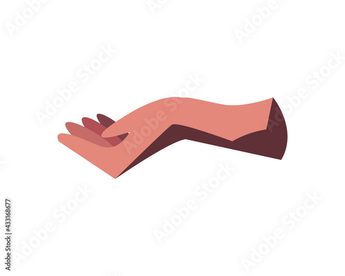 Wallpaper Mural hand human receiving Torontodigital.ca