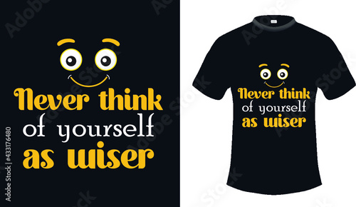 text-based t-shirt design