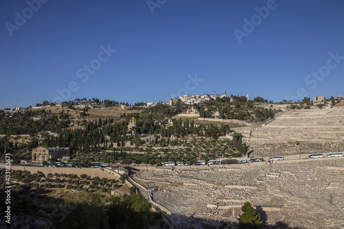 landscape photo for Mount of Olives in Jerusalem.