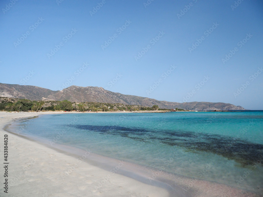 Greece Crete island Elafonissi Beach