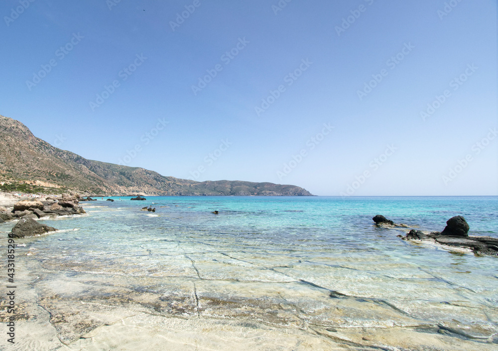 Greece Crete island Kedrodasos Beach