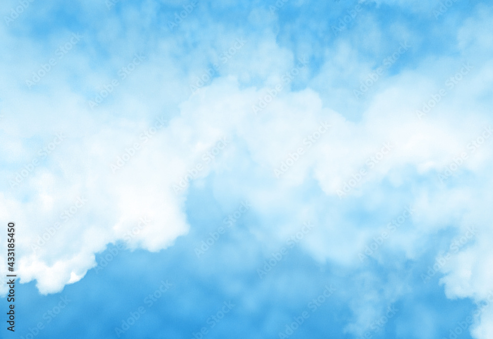 Obraz premium Color sky with clouds background