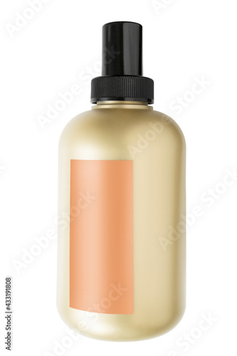 Cosmetic bottle isolated