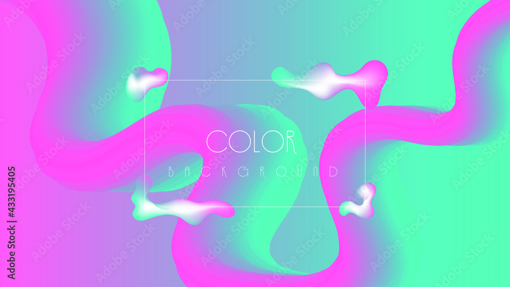 Abstract backgroun,Template for the design of a website landing page or background.Colorful.Fluid flow.Landing page.Colorful geometric background.shape.Trendy abstract cover.Colorful.Fluid shape.EPS10