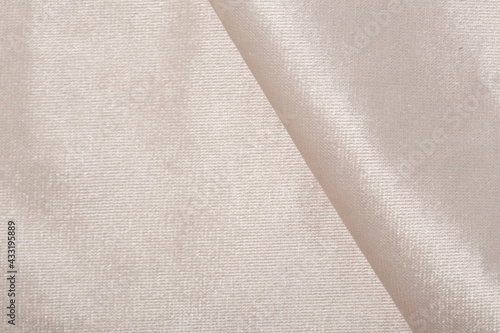 Fabric texture and background in close-up