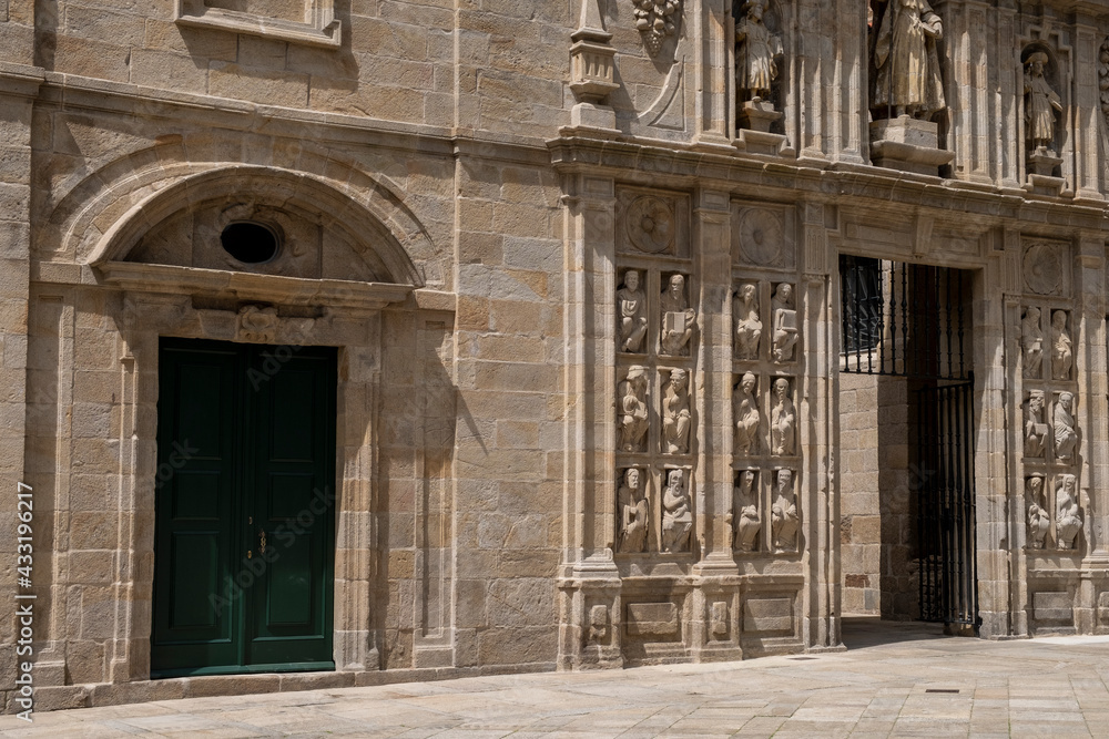 Holy Door of the Cathedral of Santiago de Compostela, Spain