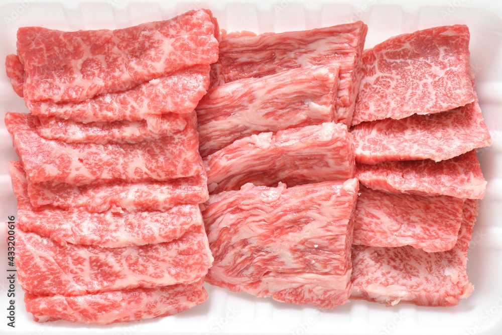 牛肉　カルビ　焼肉用　国産和牛