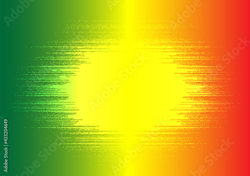 Abstract modern background . green, yellow and red gradient with halftone decoration. Rasta Concept.