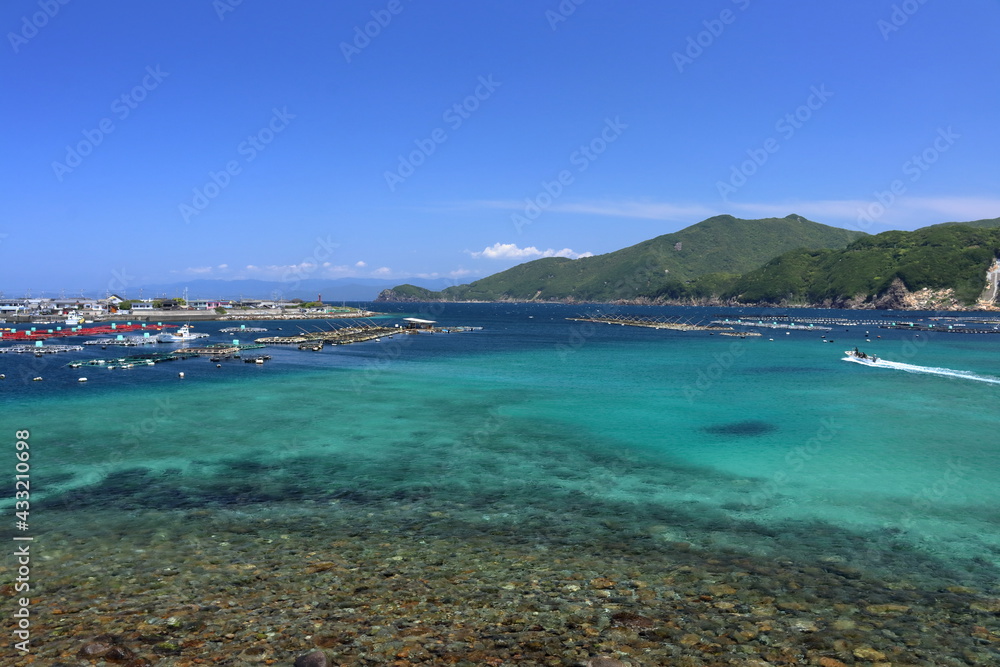 柏島　美しい自然景観　初夏　（高知県　大月町）