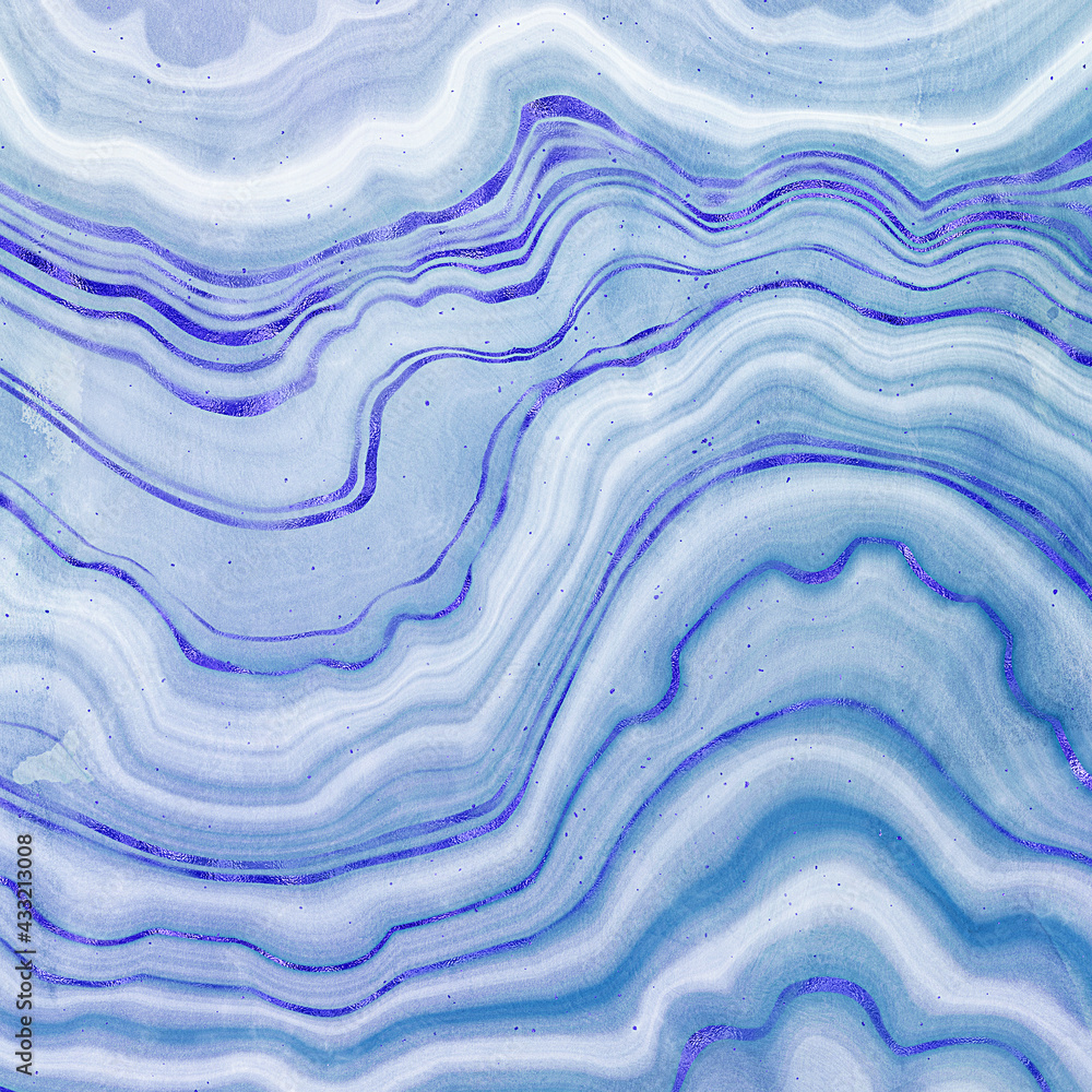 Blue sale agate marble