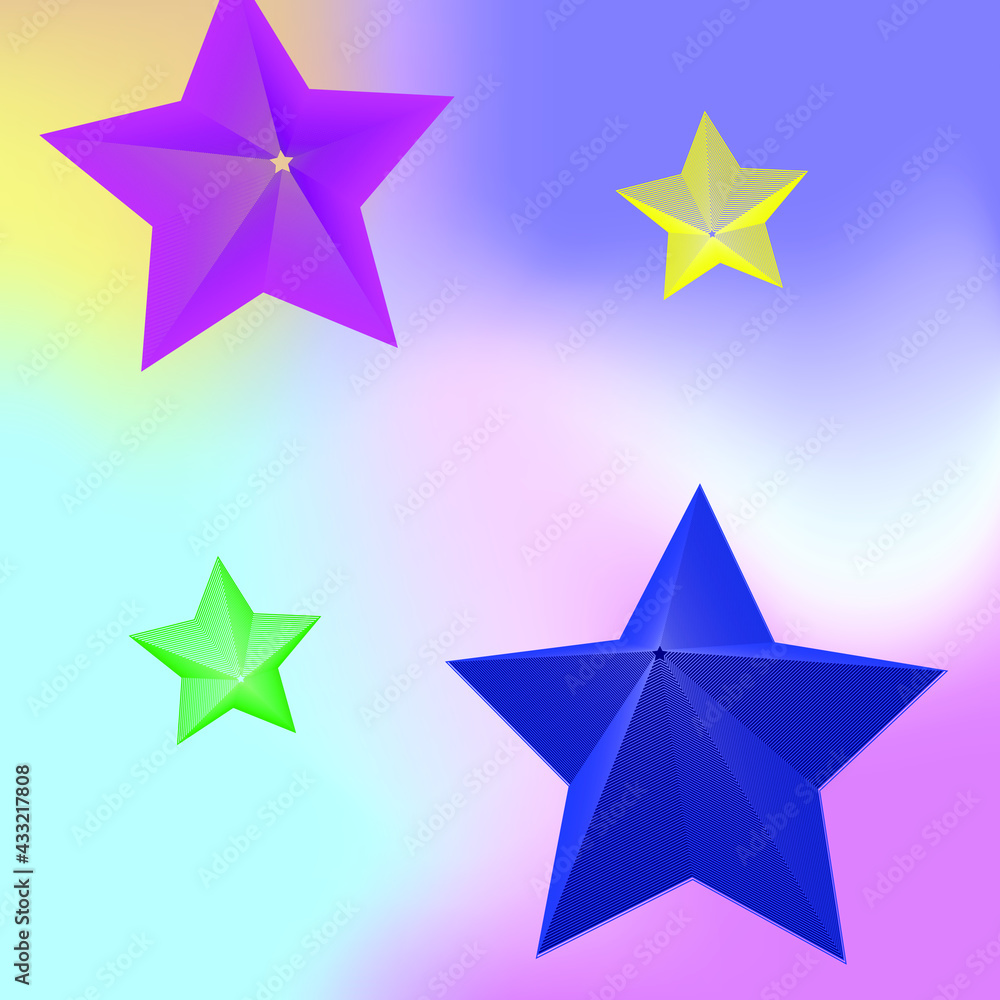 Obraz premium stars and stripes