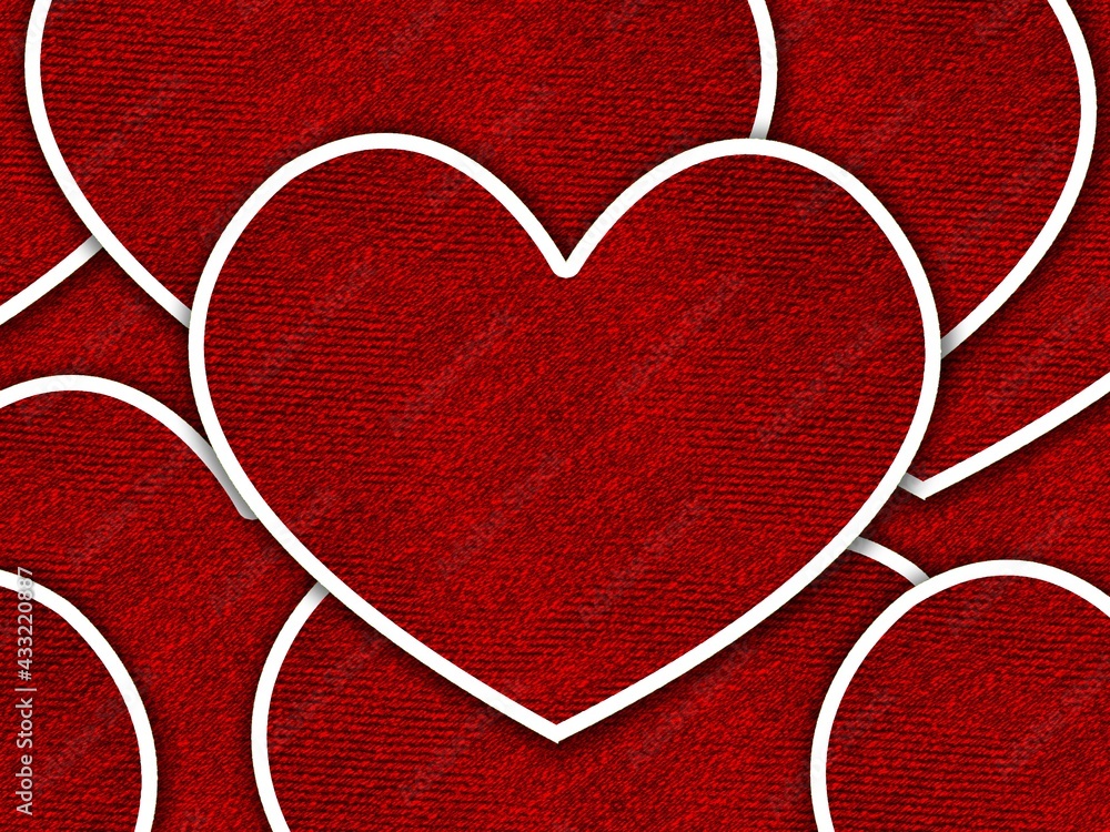 red heart pattern background red heart pattern background