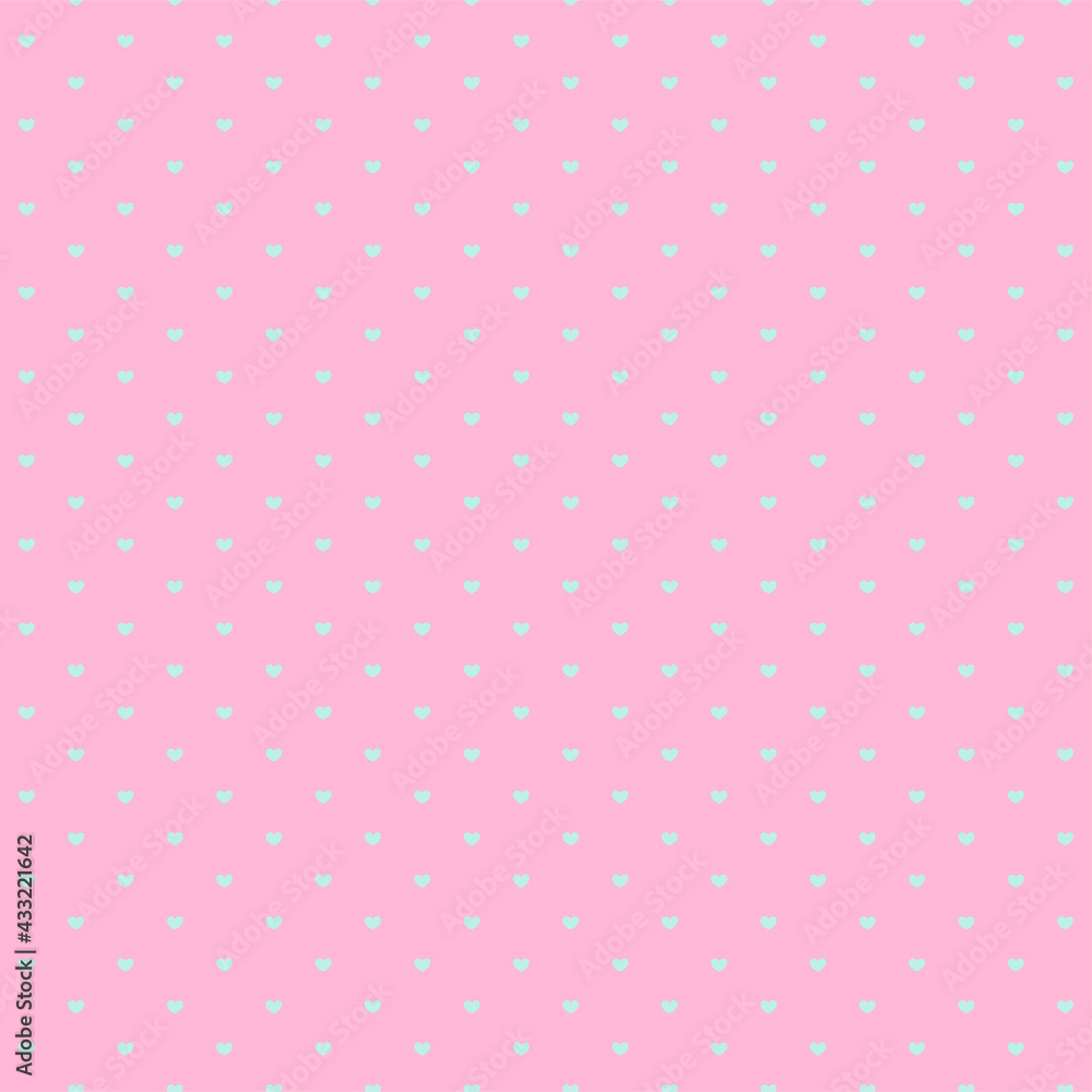 Cute seamless pattern with hearts in pastel colors. Great for baby fabric, textile, wallpaper, nursery room, scrapbooking or wrapping paper, party decoration. Kids cartoon vector background. Cute seamless pattern with hearts in pastel colors. Great for baby fabric, textile, wallpaper, nursery room, scrapbooking or wrapping paper, party decoration. Kids cartoon vector background.